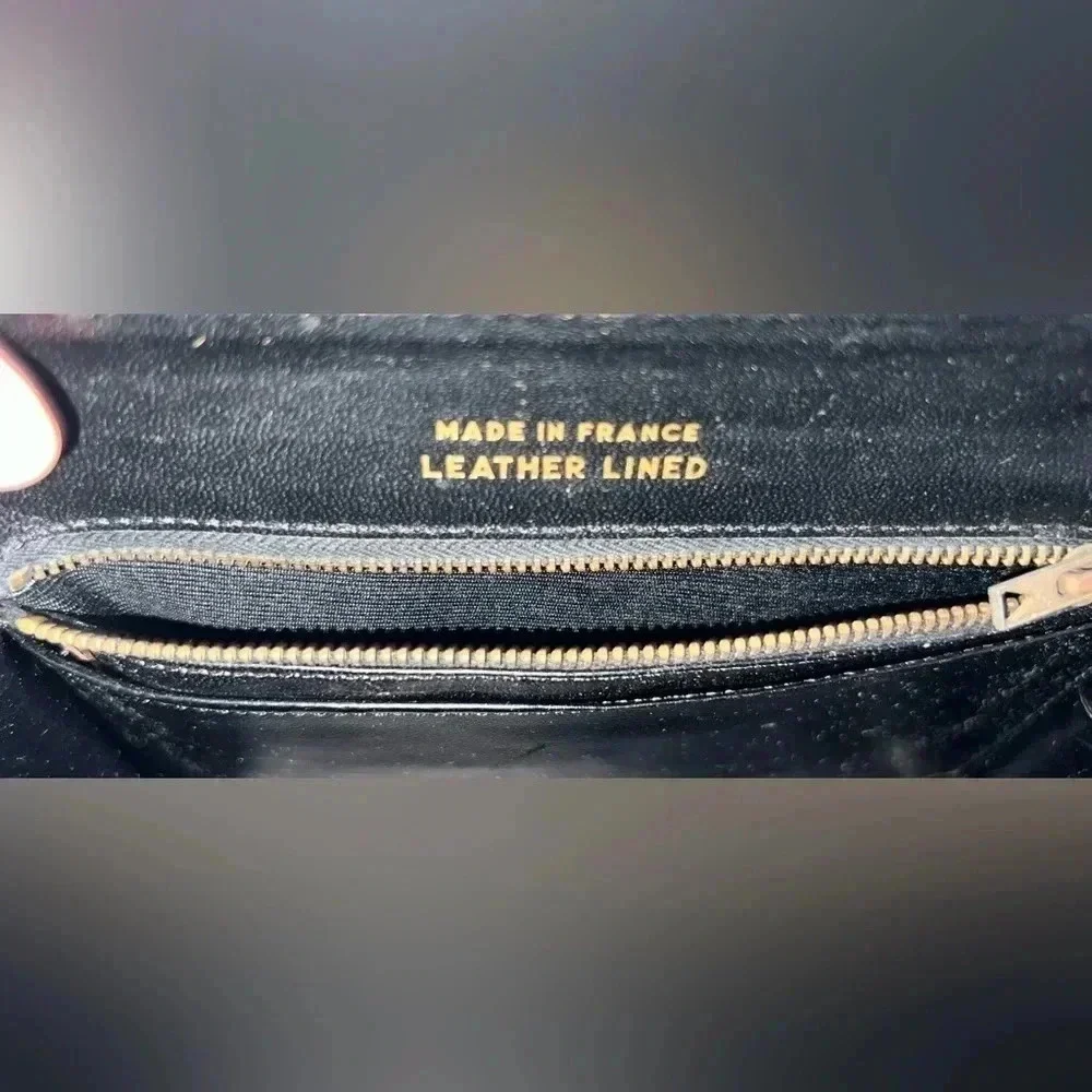 VINTAGE: ladies Made in France satchel handbag